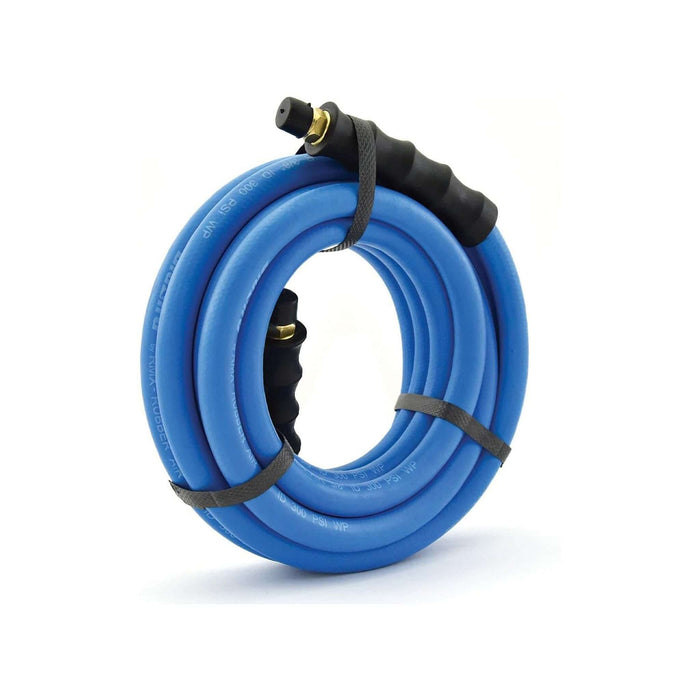 Blu-Bird Air Hose - 3/8" x 25' 3/8" MPT w/ 1/4" Reducer - 300 PSI