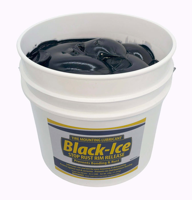 Rema 2480 Tire Mounting Paste - "Black-Ice", No-Rust - 25 lb