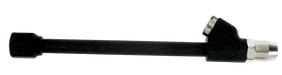 Dual Foot Lock-On 6.5" Air Chuck - 1/4" FNPT - Closed - Black