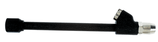 Dual Foot Lock-On 6.5" Air Chuck - 1/4" FNPT - Closed - Black