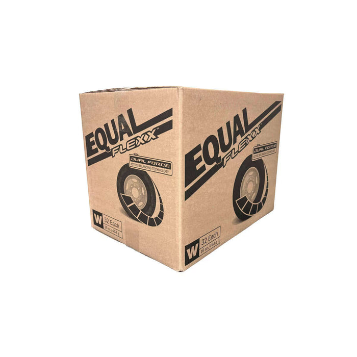 Bolsa de plástico flexible IMI Equal FLEXX (con 16 oz) - 32 cajas