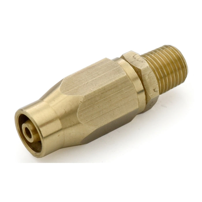 Accesorio de fijación rápida: diámetro interior de 3/8", espiga de 1/4", rosca macho de 1/4"