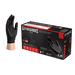 5mil Nitril Gloves w/ Texture - Black, Small