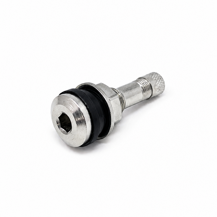Replacement Clamp-In Valve, 1.25" L, for Ford Trucks w/ 16" Dual Wheels