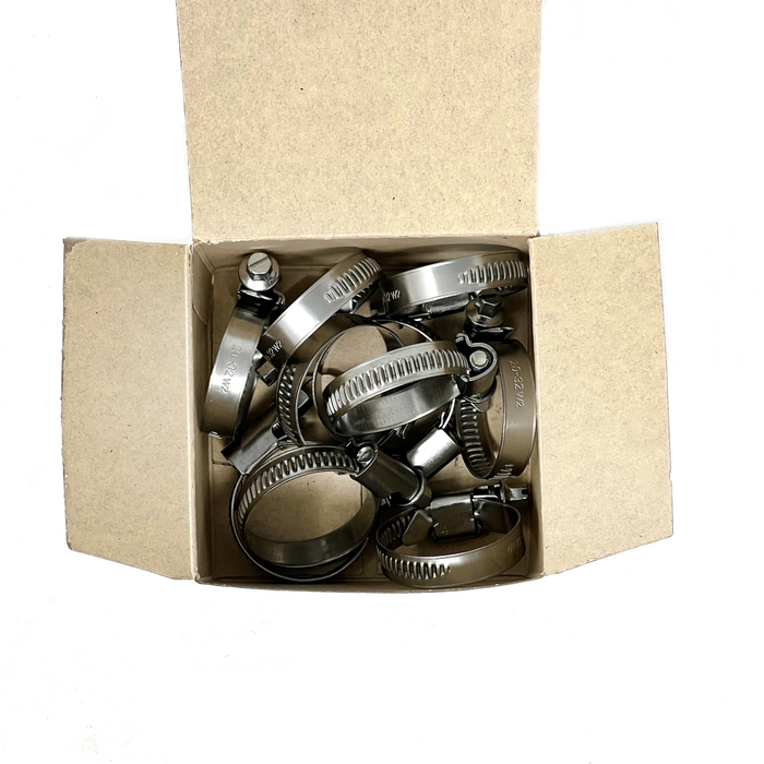11/32" Width, 3/4"-1 1/4" - Euro Style Hose Clamp