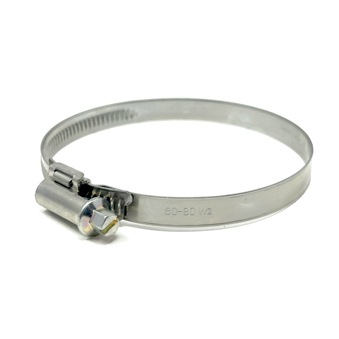 11/32" Width, 2 3/8"-3 1/8" - Euro Style Hose Clamp
