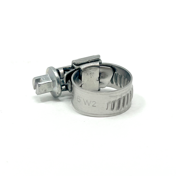 11/32" Width, 5/16"-5/8" - Euro Style Hose Clamp