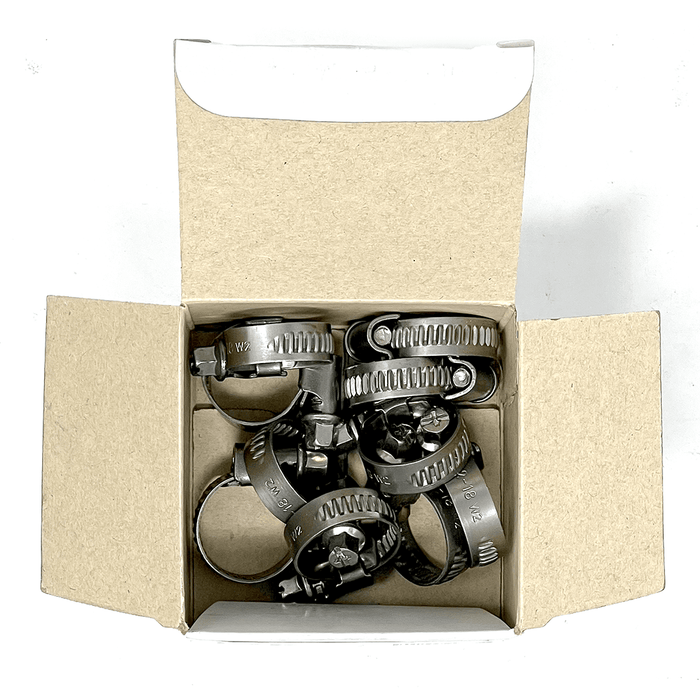 5/16" Width, 1/2"-3/4" - Euro Style Hose Clamp