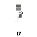 Zinc Clip-On Wheel Weights - I7 Profile - 3.5 oz - Heavy Duty