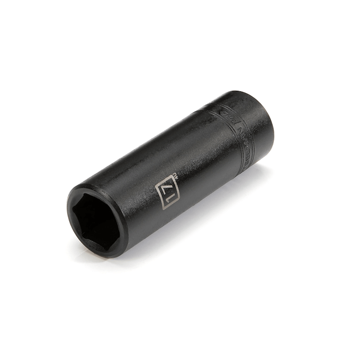 Dado de impacto profundo de 1/2" y 6 puntos - 17 mm