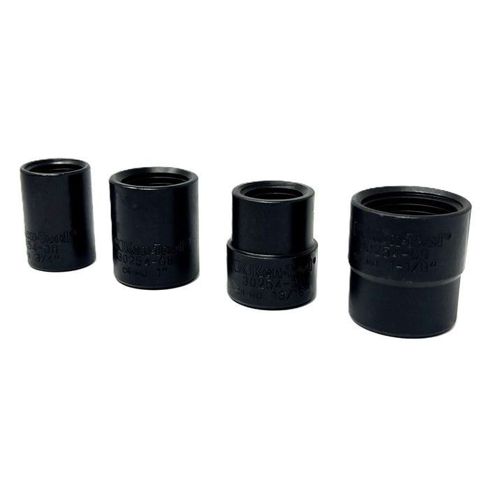 Juego de 4 vasos de impacto para extraer tuercas de rueda