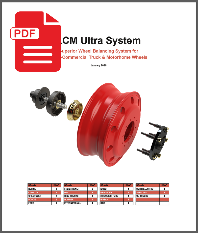 LCM Ultra Application Chart