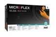 5mil Nitrile Gloves w/ Mega Texture - Orange - X Large
