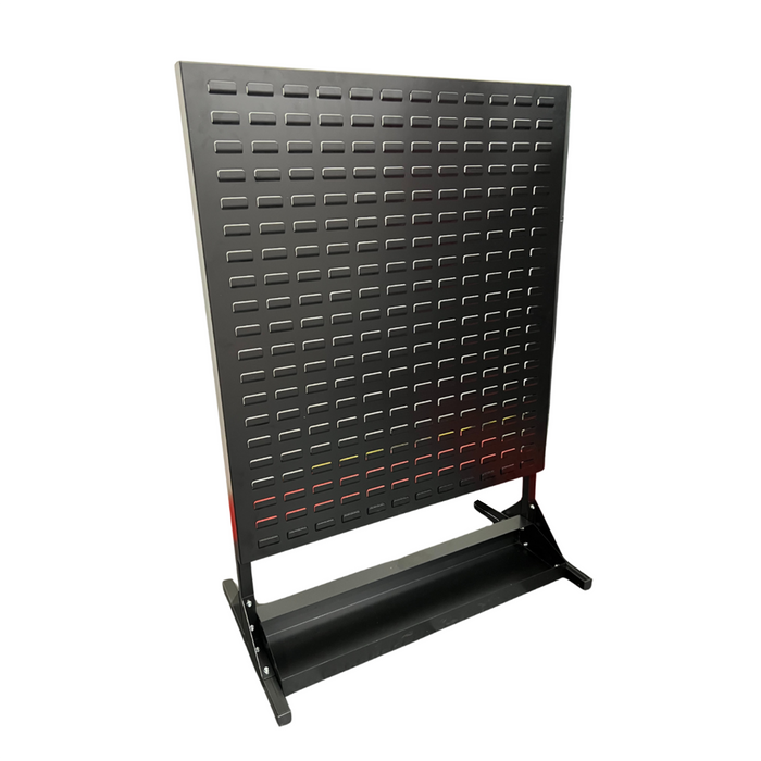 MT-RSR Wheel Weight Rack w/ Bins - 80 Bins, Multicolor
