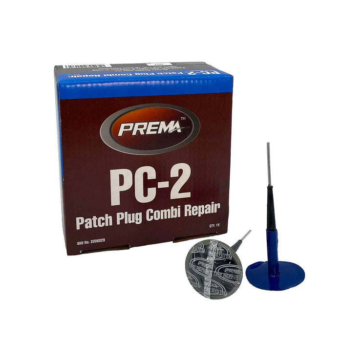 Unidad combinada Prema PC-2, universal, cable conductor, 1/4" para lesiones, parche RD de 1,7/8" (15 cajas)