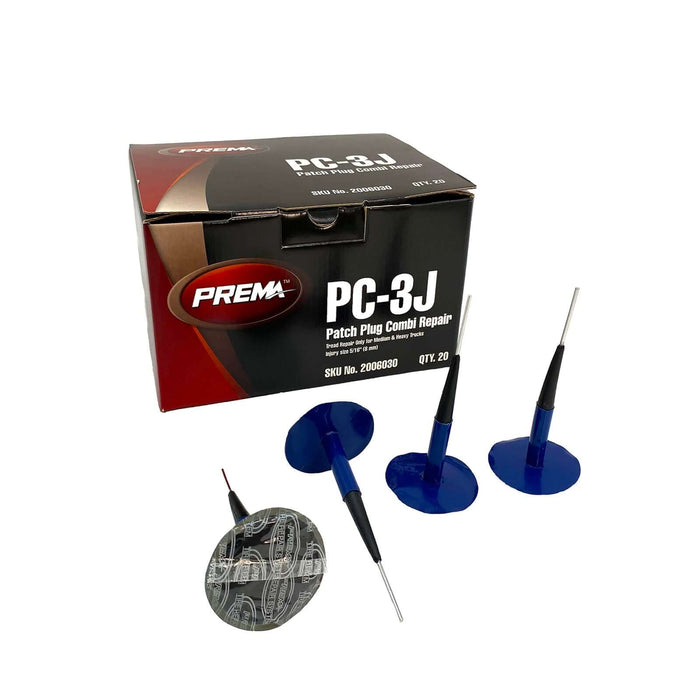 Unidad combinada Prema PC-3J, universal, cable conductor, 5/16" para lesiones, parche RD de 2" (20 cajas)