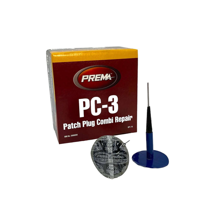 Unidad combinada Prema PC-3, universal, cable conductor, 5/16" para lesiones, parche RD de 2" (10 cajas)