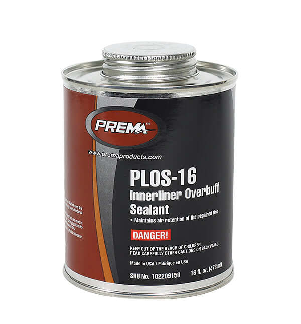 Sellador de revestimiento interior Prema PLOS-16, lata de 16 oz con tapa de cepillo (inflamable)