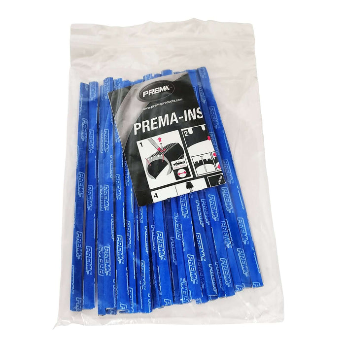 Reparación de insertos Prema PRI-4, para orificio de 1/4", 7-1/2" de largo, envuelto en polietileno azul reforzado (caja de 25)