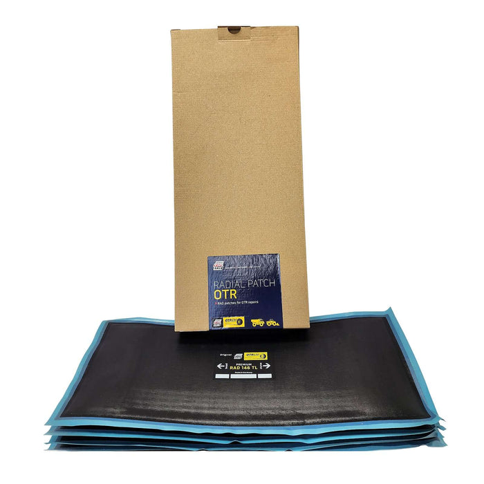Rema RAD-146 Radial Repair Unit, 7-1/4" x 17-1/4", 4-Ply (5 bx)