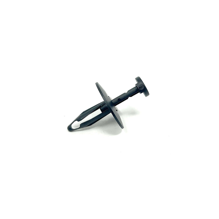 Black Nylon Push Type Ret - 1/4" Hole  29/32" Stem (25pk)