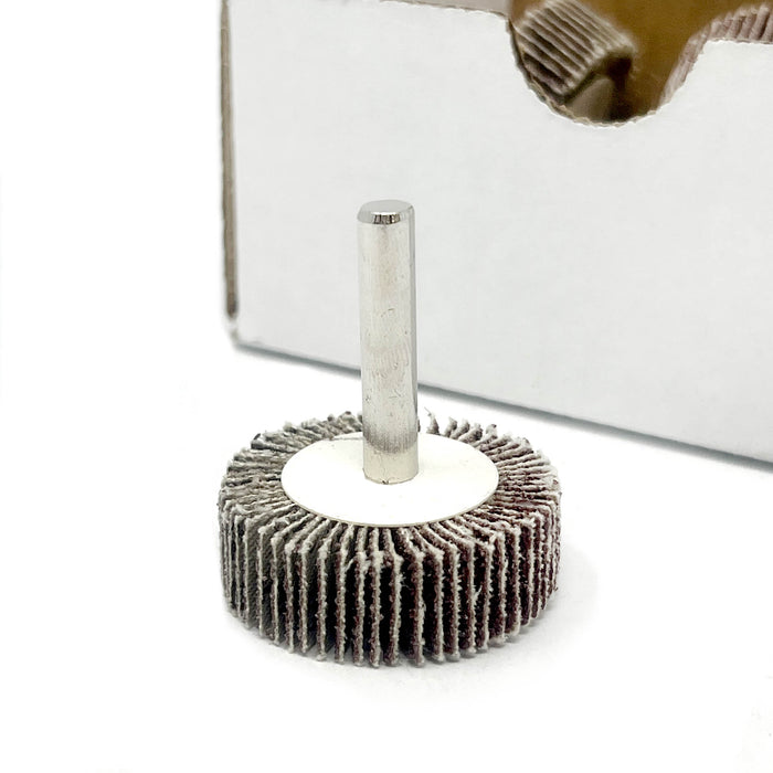 Disco de aleta de 1 1/2" x 1/2" - Grano 60, paquete de 5