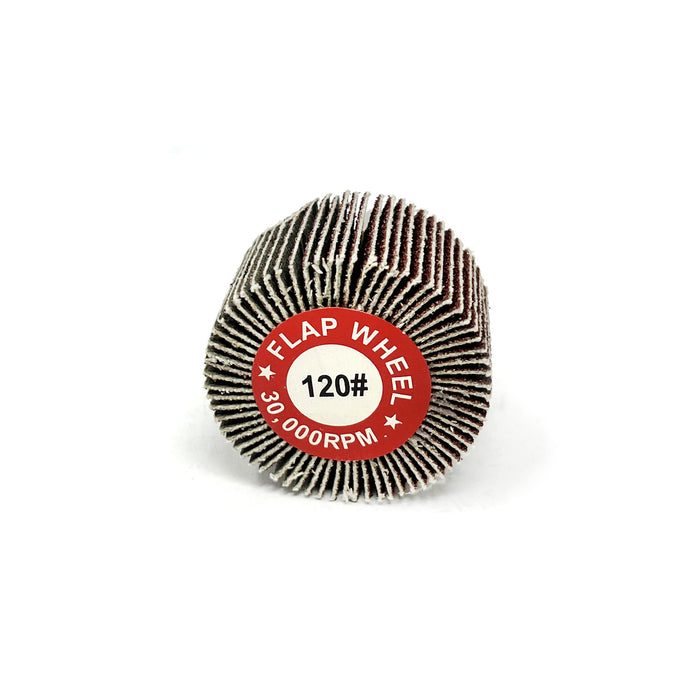 Disco de aleta de 1 1/2" x 1" - Grano 120, paquete de 5