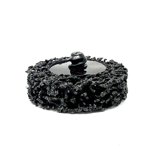 5PK 2” Black Strip/Brite pads with Twist to lock backing