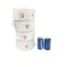 Red Oil Can Label and Ink Kit w/4 rolls Static Cling White & 2 ink (2,000 labels)
