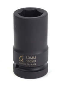 1" Dr. 30mm Deep Impact Socket