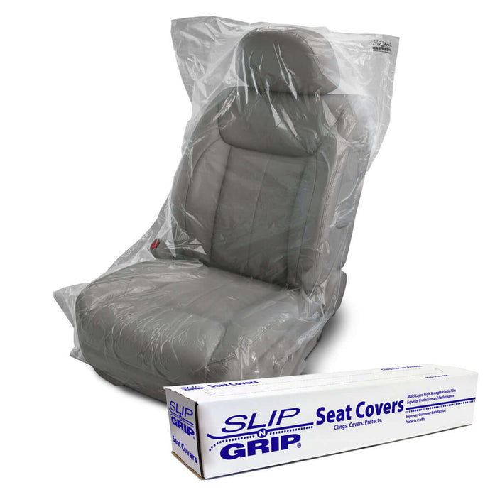 Slip N Grip Plastic Seat Cover - Premium - Roll of 250