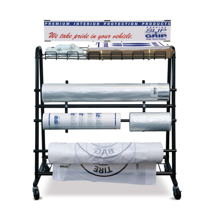 Slip N Grip Start Up Assortment with Dispenser Rack - Floor Rack