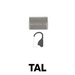 Zinc Clip-On Wheel Weights - TAL Profile - 3 oz - Heavy Duty