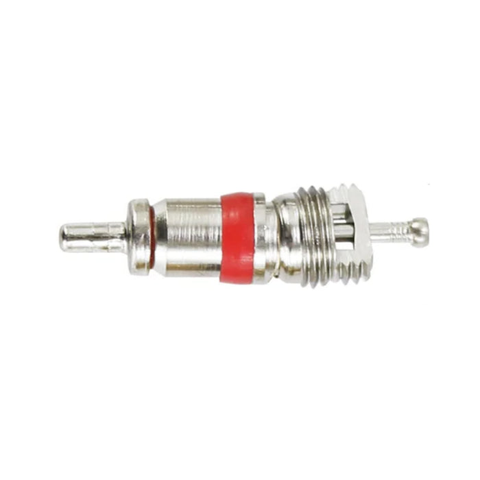 Núcleos de válvula TPMS niquelados - Sello de teflón rojo (100/caja)