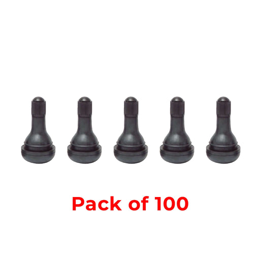 TR415 - Snap-In Tire Valve - 1.25" Height - 100 Pack