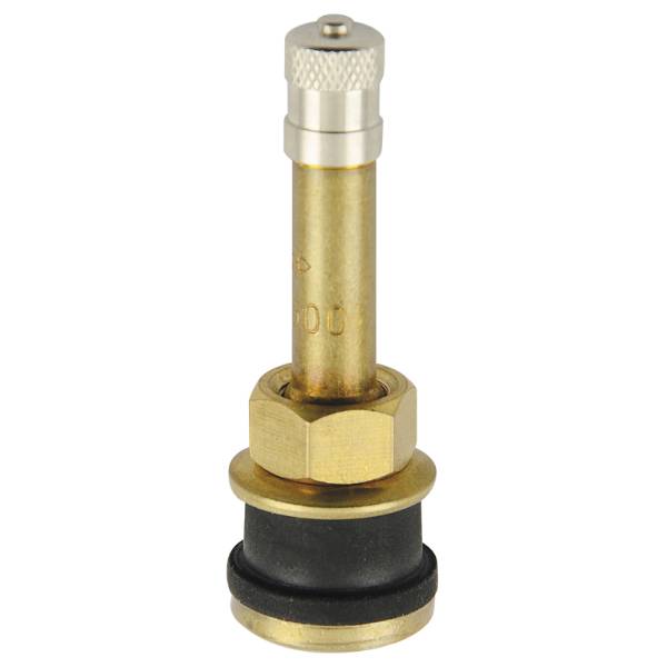 TR500 - Clamp-In Truck Tire Valve - 2" Height - Straight  - Each