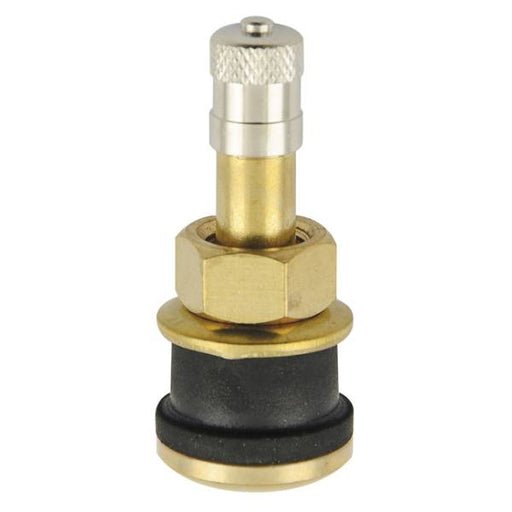 TR501 - Clamp-In Truck Tire Valve - 1.5" Height - Straight -  10pk