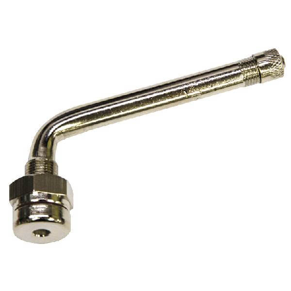TR546E - Clamp-In Truck Tire Valve - 75° Bend - 100pk
