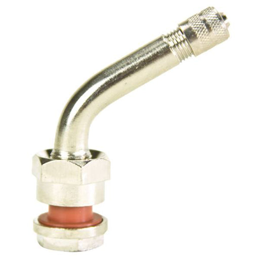 TR553E - Clamp-In Truck Tire Valve - 75° Bend - 100pk