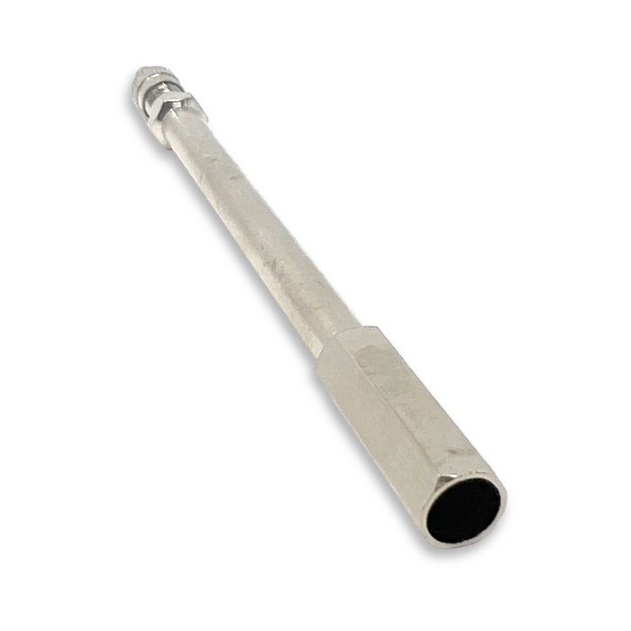 Tire Valve Extension, Straight - 4", 1.25" Collar