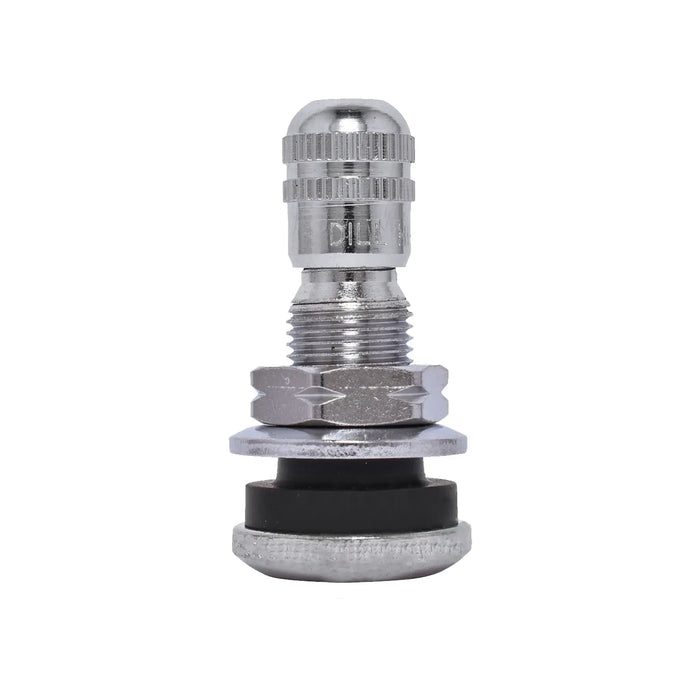 Dill VS-944DW Tire Valve, Low Profile Chrome - 0.453" Bore (Each)