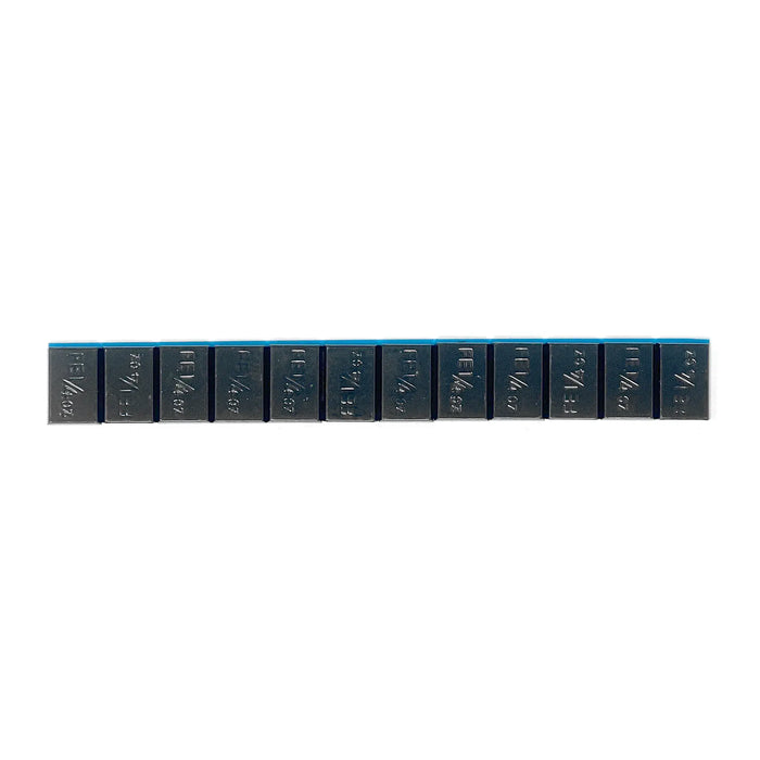 Contrapesos adhesivos para ruedas, 1/4 oz, 576 segmentos, revestimiento OEM negro