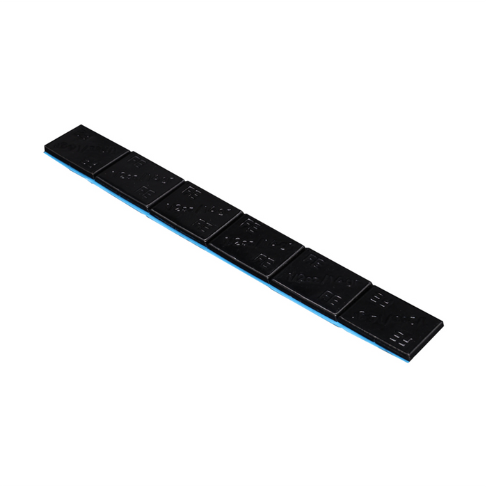 Adhesive Wheel Weights, 1/2 oz, 288 Segments, Black OEM Coating