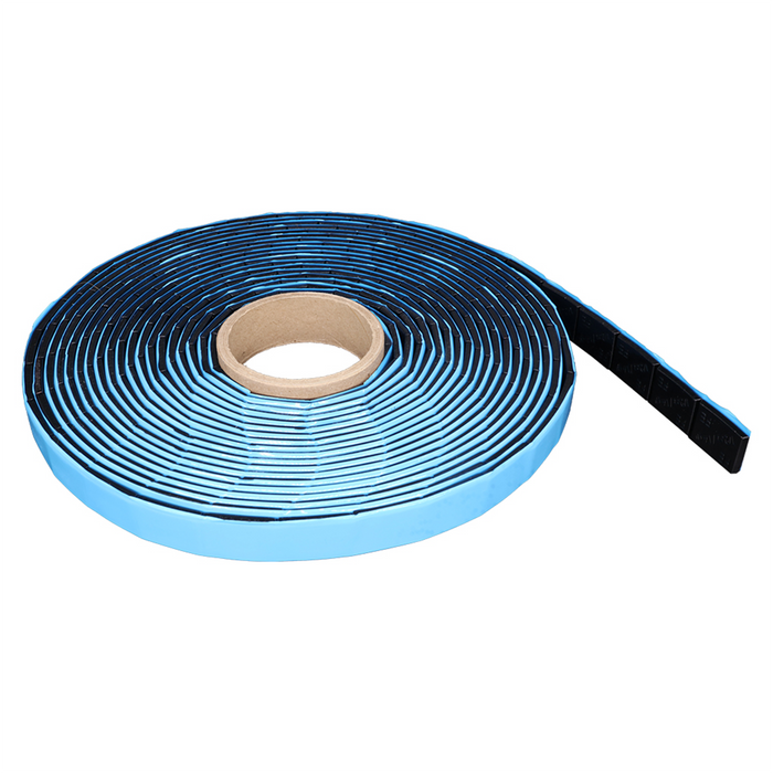 Adhesive Wheel Weight Roll, 1/2 oz, 360 pc, Black Coating