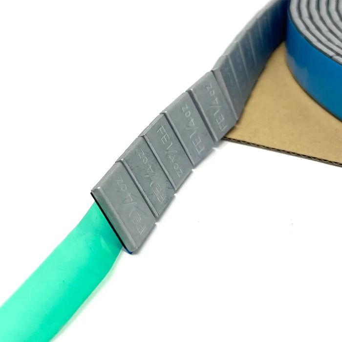Rollo de contrapesos adhesivos para ruedas, 1/4 oz, 720 piezas, revestimiento OEM plateado