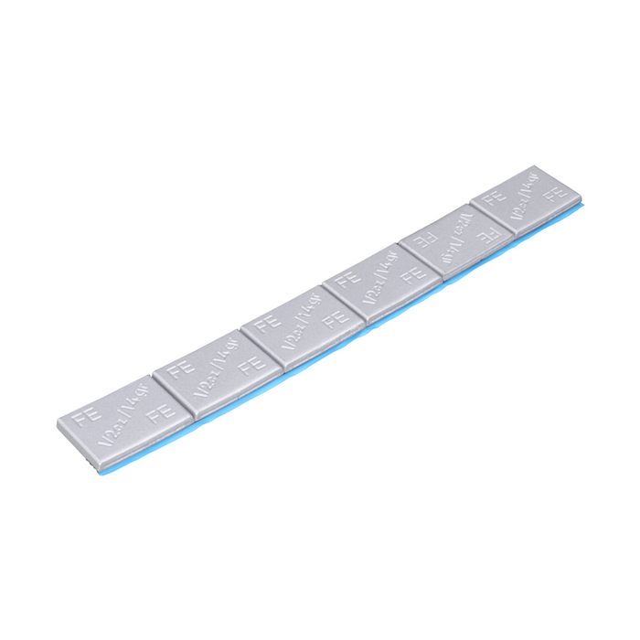 Adhesive Wheel Weights, 1/2 oz, 288 Segments, Silver OEM Coating