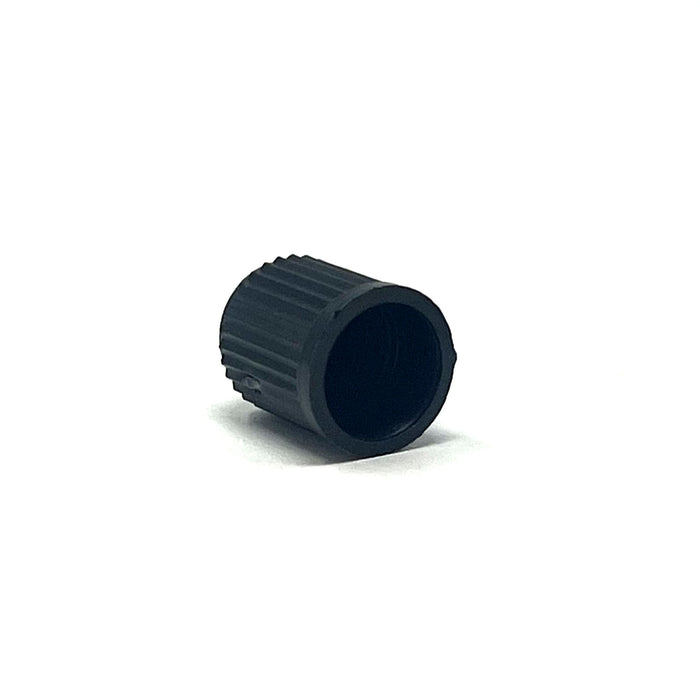 Black Plastic Valve Caps without O-ring  500/box