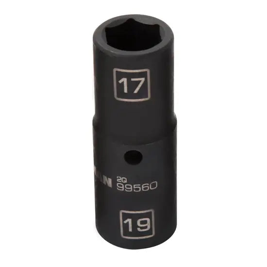 1/2" Dr. x 17mm x 19mm Impact Flip Socket