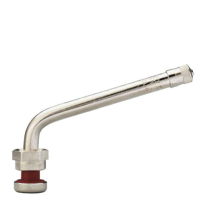 TR543E - Válvula de neumático de camión con abrazadera - Curva de 75° - Bolsa de 25