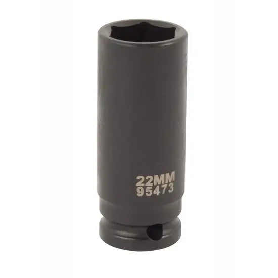 1/2" Dr 6pt Deep Impact Socket - 22mm